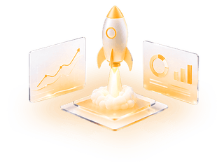 Celebration of the first public launch milestone for a crypto trading platform